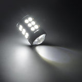 1157 Plug 3030 27SMD Gray aluminum LED White Light Bulb