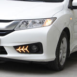 LED Daytime Running Lights (DRL) Turn Signal Lamp For Honda City 2015-2017