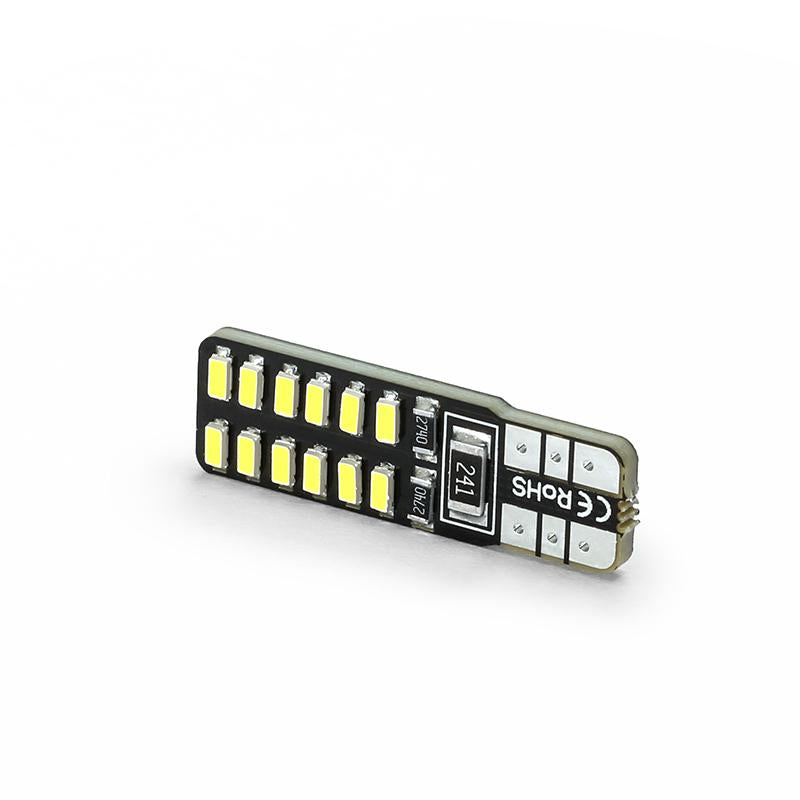 T10 Plug 30134 24SMD Car Interior LED Light Bulb License Plate Light