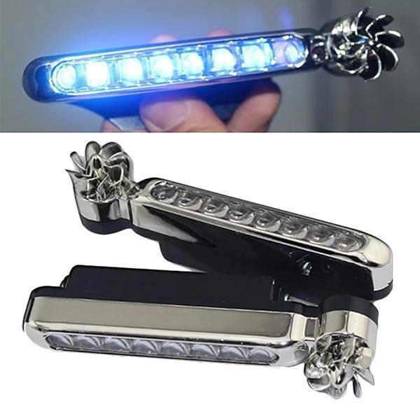 Automatic Wind Power 8 LED Car Light (One Set of 2 PCS)