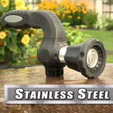 Garden water pipe booster gun