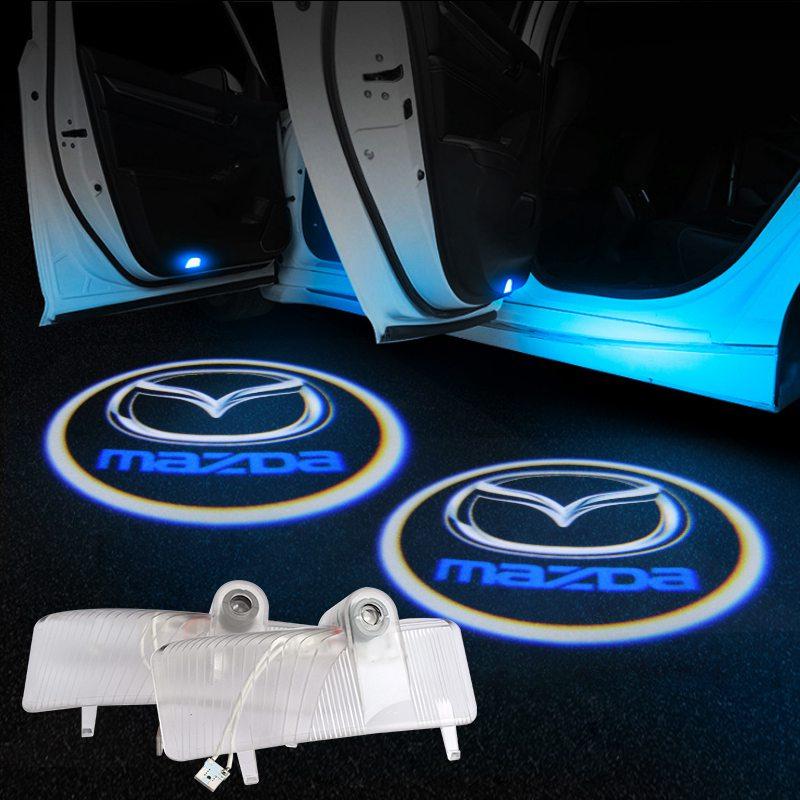 Mazda Car LOGO Door Lights | Welcome LED Laser Projector - Car Atmosphere Light Upgrade