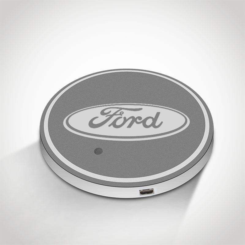 Ford LED Car Logo Coaster 2pcs