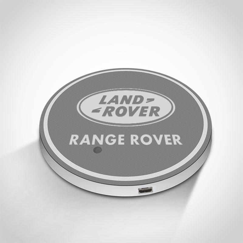 Land Rover LED Car Logo Coaster 2pcs