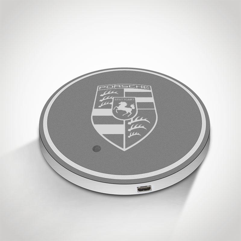 Porsche LED Car Logo Coaster 2pcs