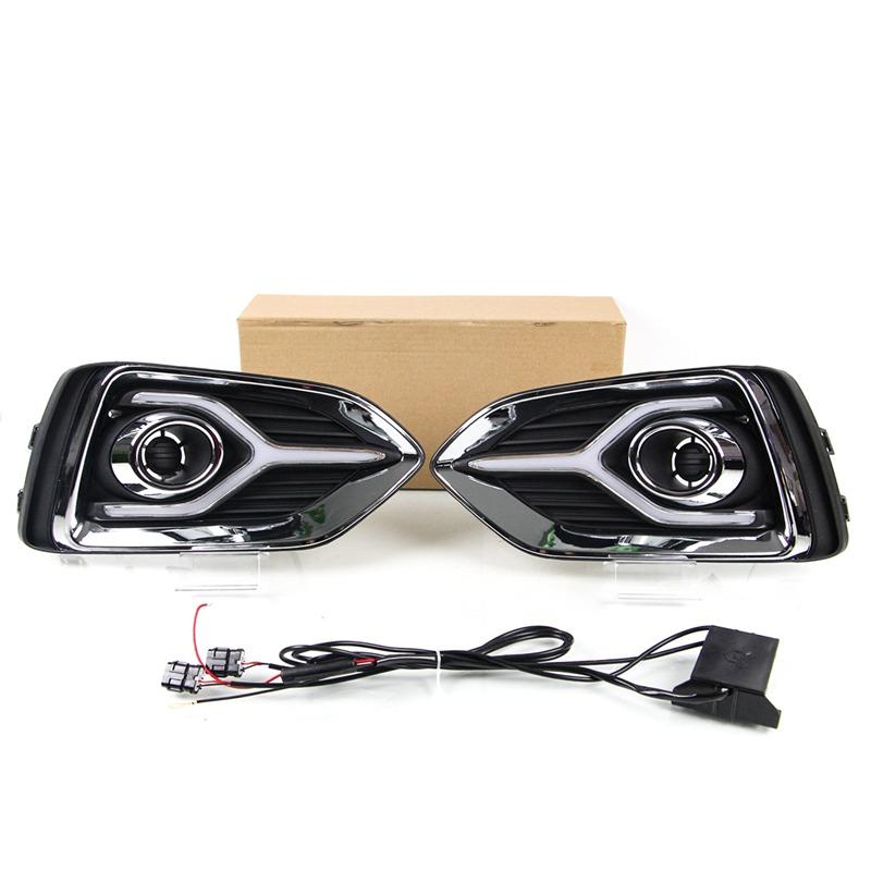 LED Daytime Running Lights (DRL) Turn Signal Lamp For Hyundai Accent 2017-2019