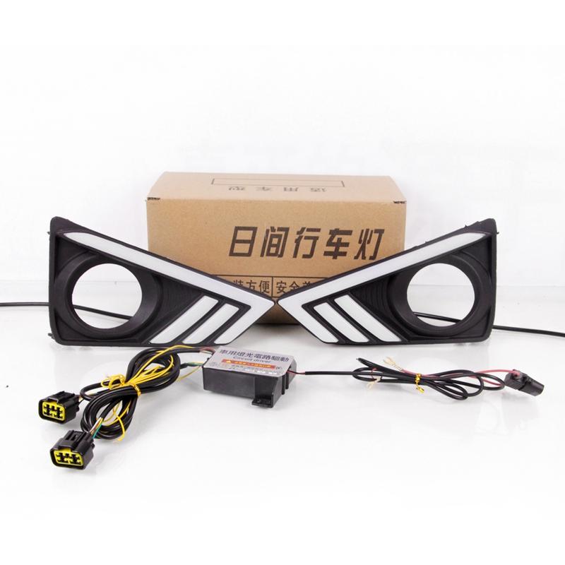 LED Daytime Running Lights (DRL) Turn Signal Lamp For Toyota Reiz Mark X 2013-2018