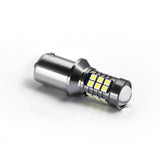 1156 Plug 3030 27SMD Gray aluminum LED White Light Bulb