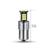 1156 Plug 3030 24SMD Car LED Light Bulb