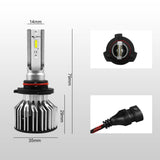 S6 9006 / HB4 LED Headlight Bulbs Upgrade