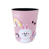 Mini cartoon multi-function hanging trash can