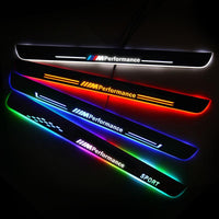 BMW Enhanced Car Door Sill Protector | Led Door Sills | Welcome Pedal - Car Lighting Accessories