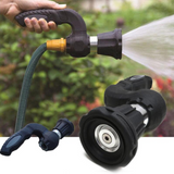 Garden water pipe booster gun