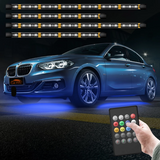 CarFitg™ 252 LED RF Voice Remote Control LED Car Underbody Lights