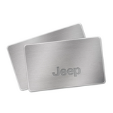 CarFitg™  JEEP Acrylic LED Foot Mats | Car logo illuminating mat