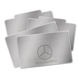 CarFitg™  Mercedes-Benz Acrylic LED Foot Mats | Car logo illuminating mat