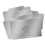 CarFitg™  PEUGEOT Acrylic LED Foot Mats | Car logo illuminating mat