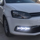 LED Daytime Running Lights (DRL) Turn Signal Lamp For Volkswagen Polo 2014-2018