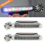 Automatic Wind Power 8 LED Car Light (One Set of 2 PCS)