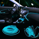 CarFitg™ Fiber Optic Multicolor LED Car Interior Ambient Light Kit 5-piece set