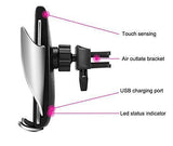 Car Fitg Automatic Clamping Wireless Car Phone Charger Mount