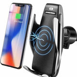 Car Fitg Automatic Clamping Wireless Car Phone Charger Mount