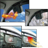 Car solar heat exhaust fan