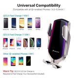 Car Charging Holder Fast Wireless Phone Holder Air Vent