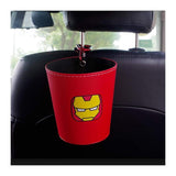 Mini cartoon multi-function hanging trash can