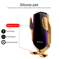 Car Charging Holder Fast Wireless Phone Holder Air Vent