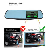 Rearview mirror driving recorder