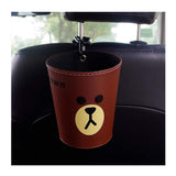 Mini cartoon multi-function hanging trash can