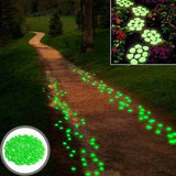 Car Fitg Glow-in-the-Dark In-ground Garden Pebbles Lights