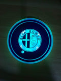 7 Colors Led Car Logo Cup