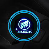 7 Colors Led Car Logo Cup