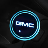 7 Colors Led Car Logo Cup