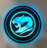 7 Colors Led Car Logo Cup