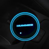 7 Colors Led Car Logo Cup