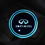 7 Colors Led Car Logo Cup