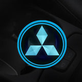 7 Colors Led Car Logo Cup