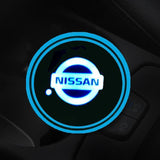 7 Colors Led Car Logo Cup