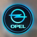 7 Colors Led Car Logo Cup
