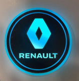 7 Colors Led Car Logo Cup