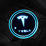 7 Colors Led Car Logo Cup