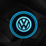 7 Colors Led Car Logo Cup