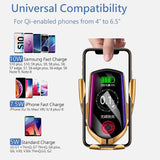 Car Charging Holder Fast Wireless Phone Holder Air Vent