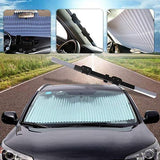 Car Fitg Retractable Windshield Sunshade Auto Sun Shade