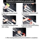 Carbon Fiber Auto Door-sill Protector Sticker