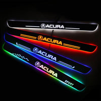 Acura Enhanced Car Door Sill Protector | Led Door Sills | Welcome Pedal - Car Lighting Accessories