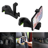 Car Fitg Seat Back Hook Vehicle Headrest Hanger Holder Hooks Universal Headrest Mount(2PCS)